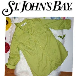 St. John's Bay Button down top/blouse